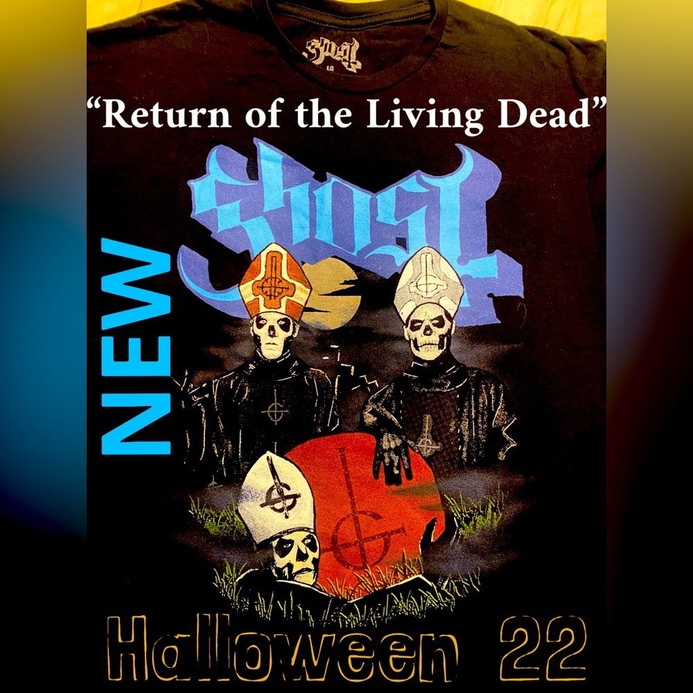 NWT Ghost B.C. Halloween '22 "Return of the Living Dead" T-Shirt RARE SOLD-OUT L